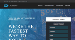 Desktop Screenshot of creditsense.com